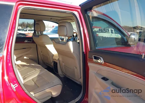 2012 Jeep Grand Cherokee Overland z USA, uszkodzony, nr VIN 1C4RJFCT2CC179920